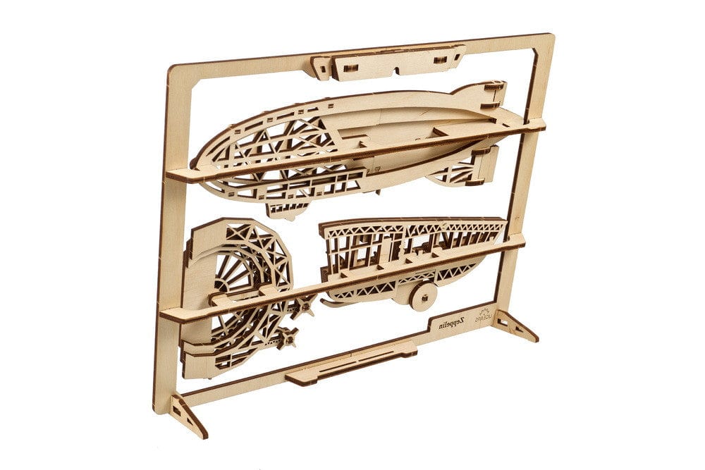 UGears 70208 Zeppelin 2.5D Wooden Puzzle - Hobbytech Toys