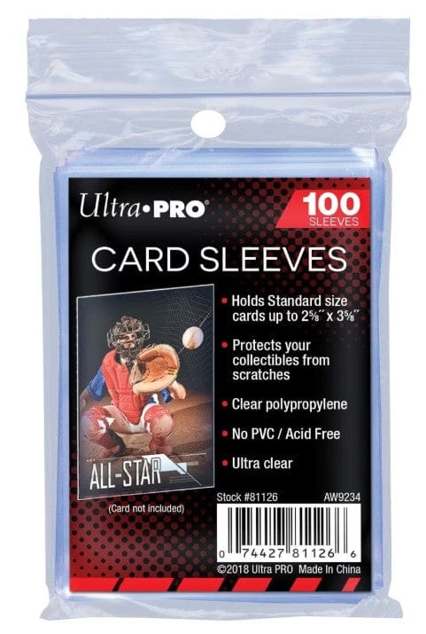 ULTRA PRO Protective Card Sleeves - Standard Size (100pcs)