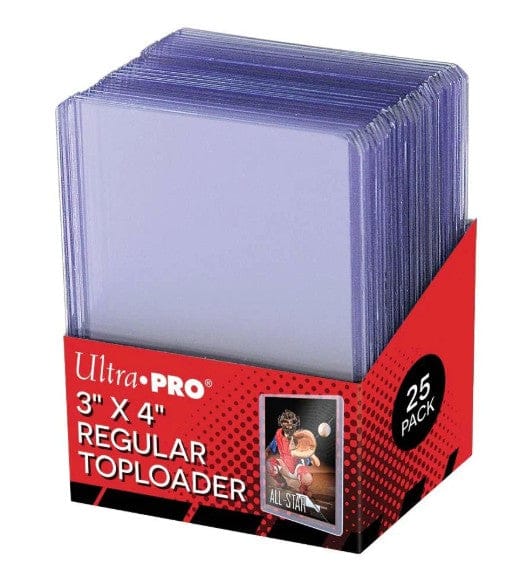 Ultra Pro TOPLOADER - 3x4 - 35pt. Clear Regular (PK 25)