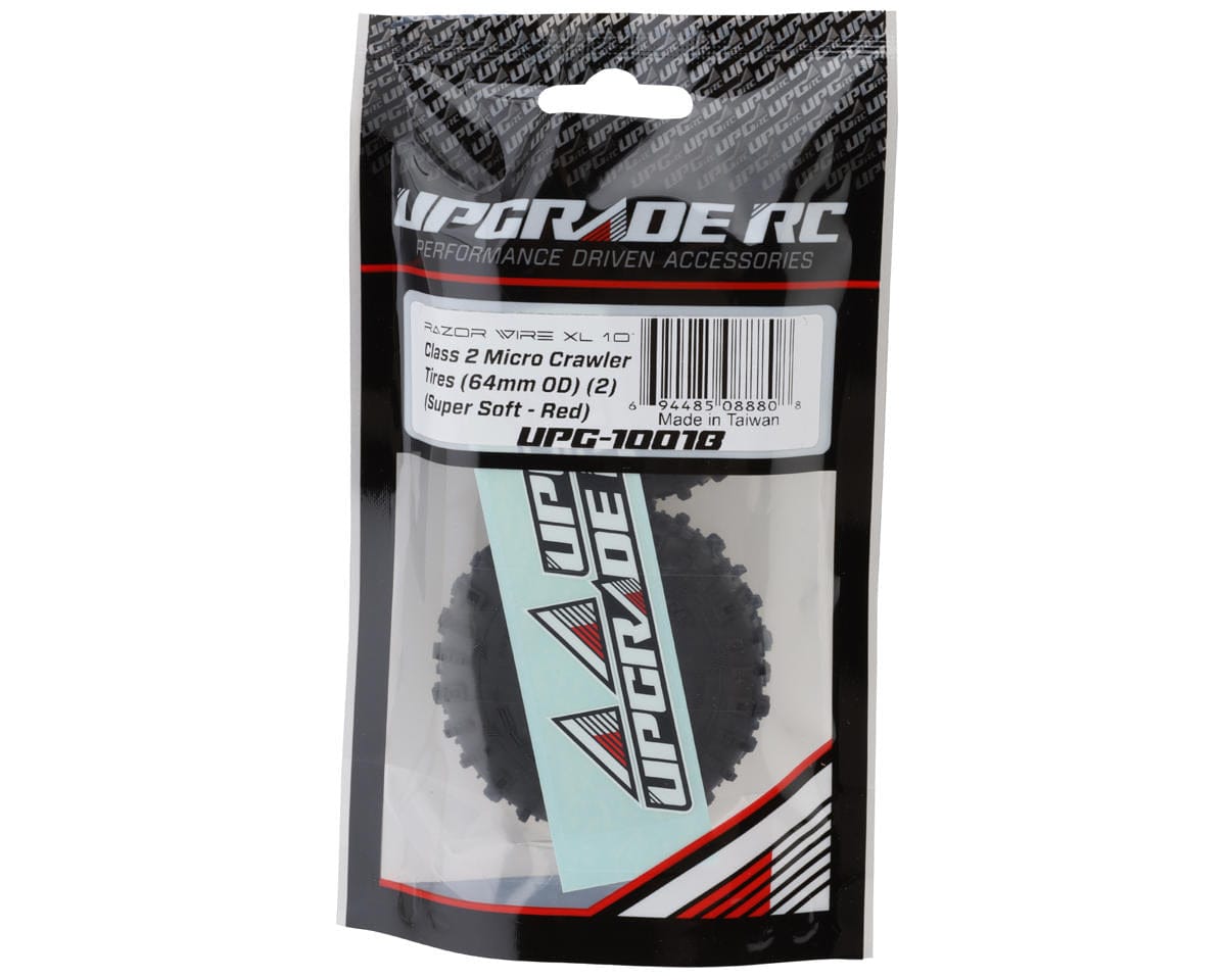 UpGrade RC Micro Razor Wire XL 1.0" Class 2 Micro Crawler Tires (2)