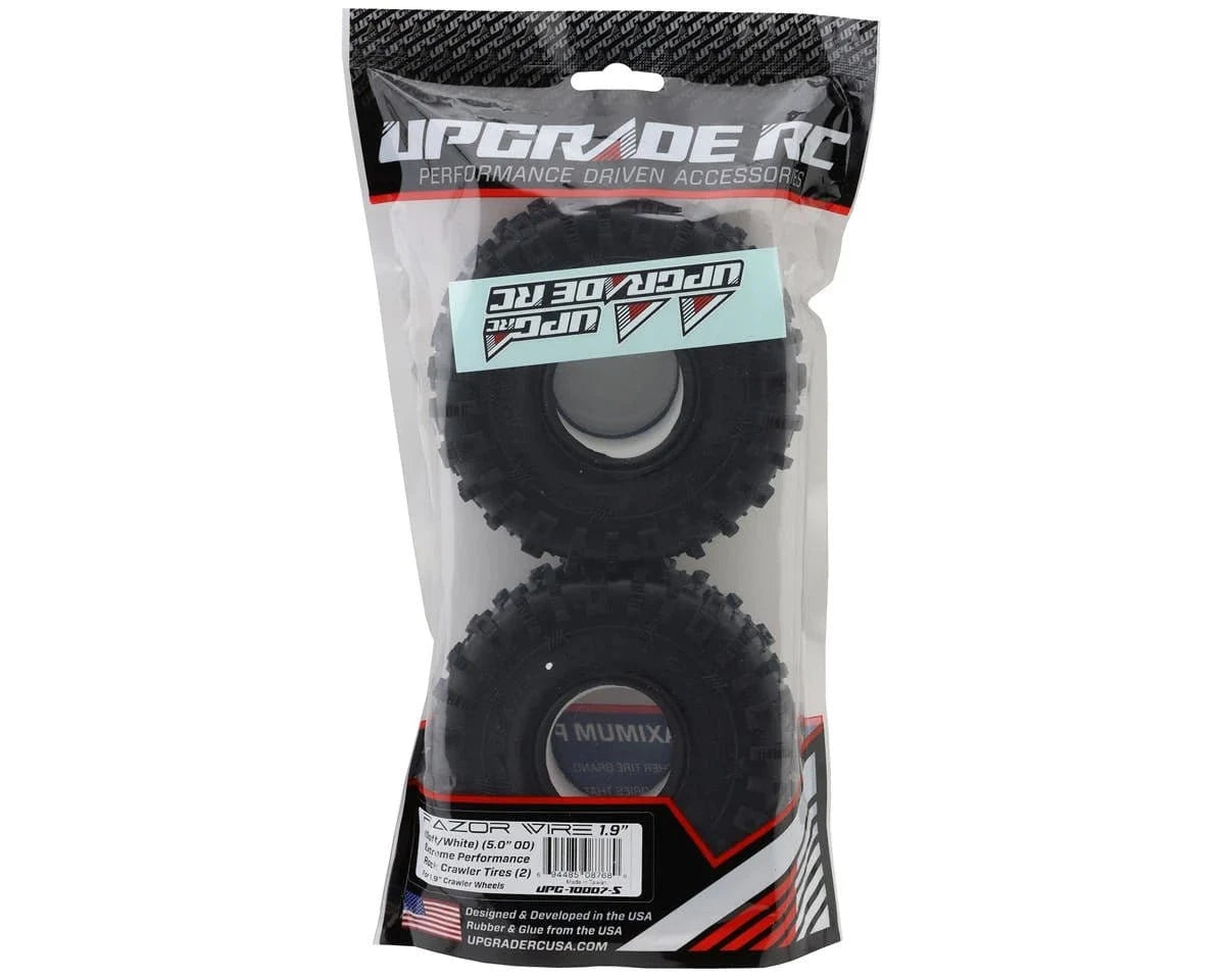 UpGrade RC Razor Wire 1.9" Extreme Performance Rock Crawler Tires (2) (Super Soft)** - Hobbytech Toys