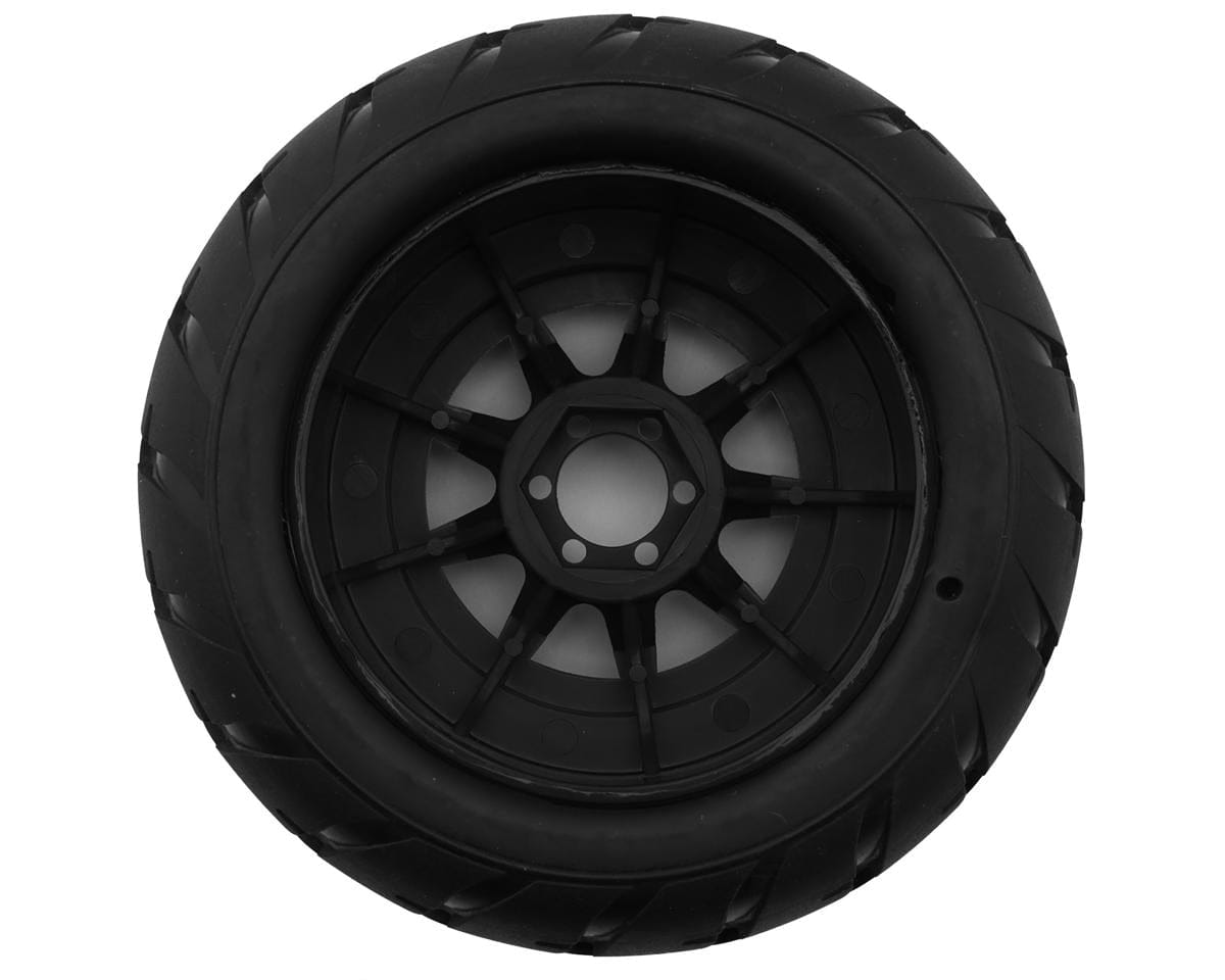 UpGrade RC Street Radials 2.2" Pre-Mounted On-Road Tires for Traxxas Mini Maxx (2)