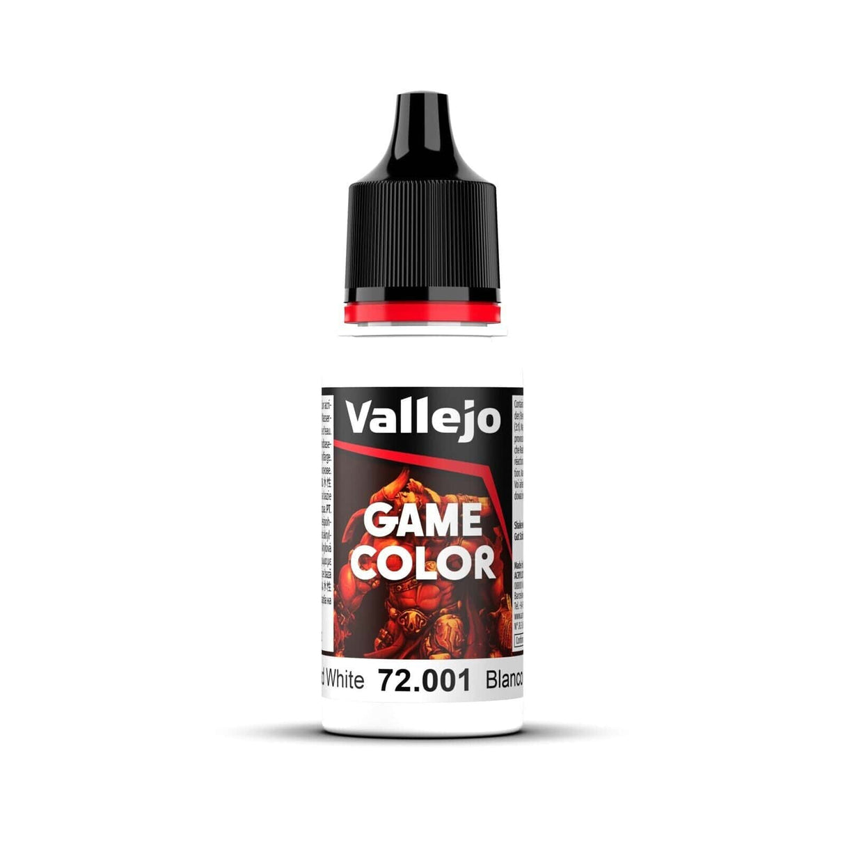 Vallejo Game Color Dead White 18ml Acrylic Paint - Hobbytech Toys