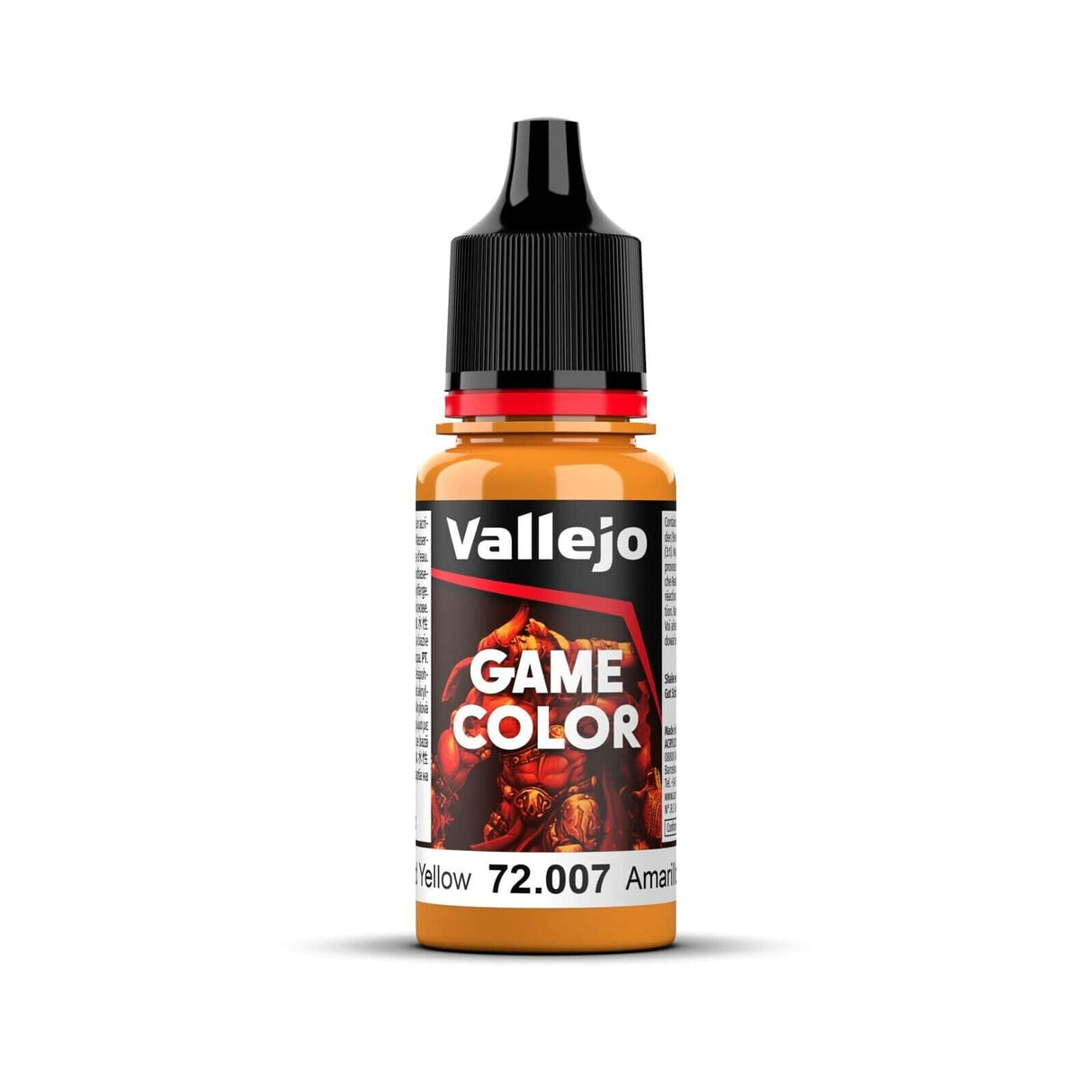 Vallejo Game Color Gold Yellow 18ml Acrylic Paint - Hobbytech Toys