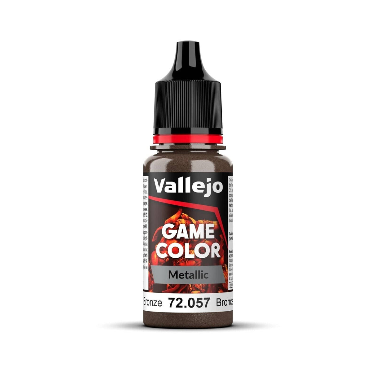 Vallejo Game Color Metal Bright Bronze 18ml Acrylic Paint - Hobbytech Toys