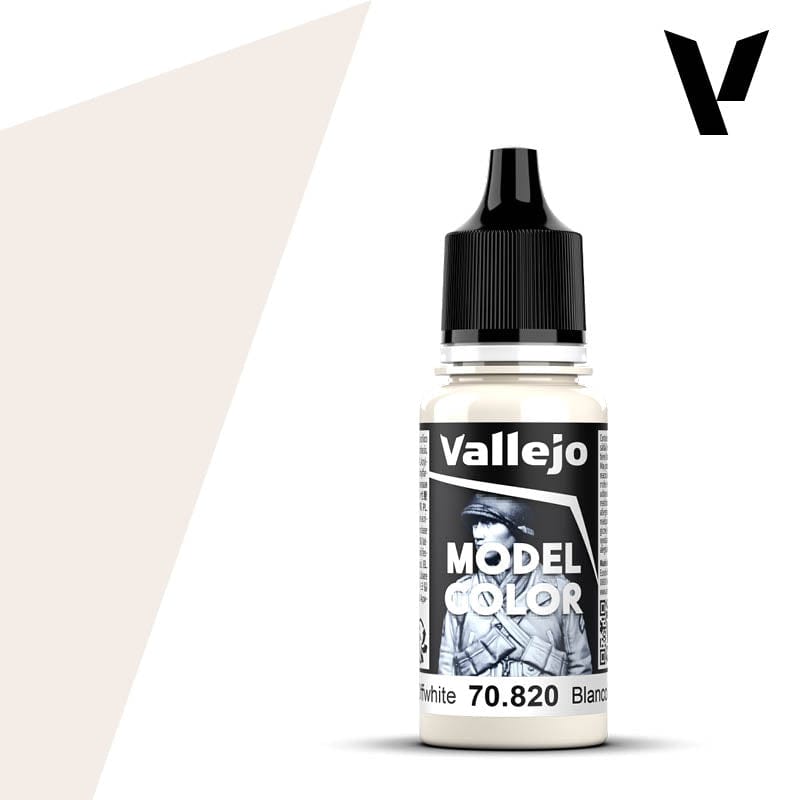 Vallejo Model Color: #003 - Offwhite - 18 ml Matt Acrylic Paint