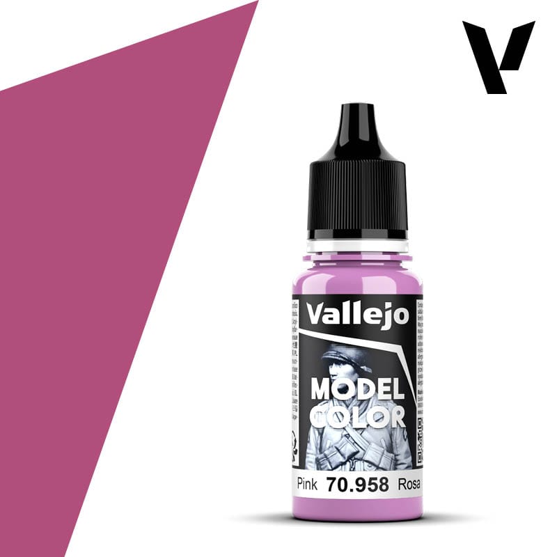 Vallejo Model Color: #043 - Pink - 18 ml Matt Acrylic Paint