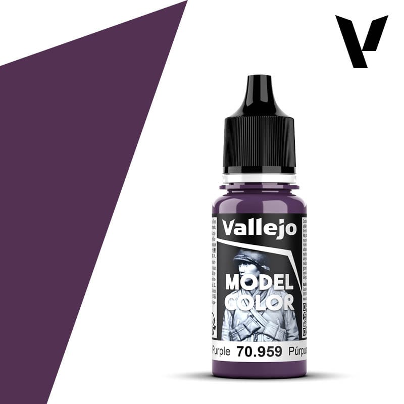 Vallejo Model Color: #047 - Purple - 18 ml Matt Acrylic Paint