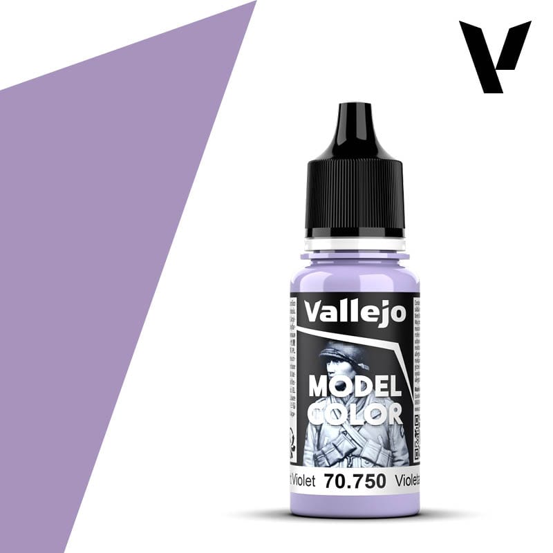Vallejo Model Color: #050 - Light Violet - 18 ml Matt Acrylic Paint - Hobbytech Toys