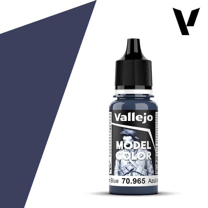 Vallejo Model Color: #056 - Prussian Blue - 18 ml Matt Acrylic Paint