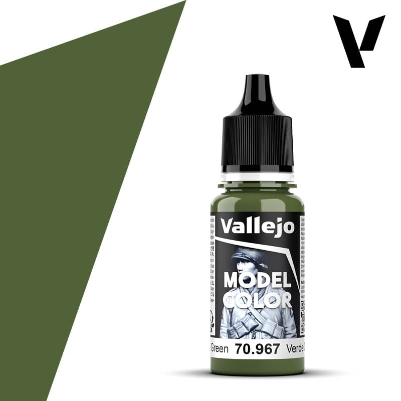 Vallejo Model Color: #092 - Olive Green - 18 ml Matt Acrylic Paint