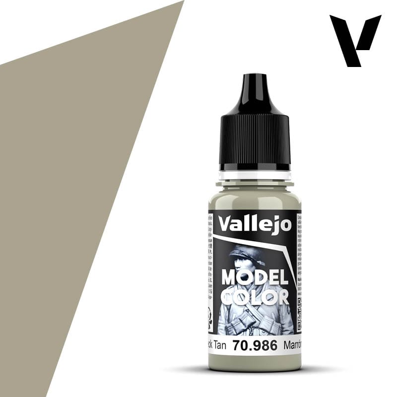 Vallejo Model Color: #110 - Deck Tan - 18 ml Matt Acrylic Paint