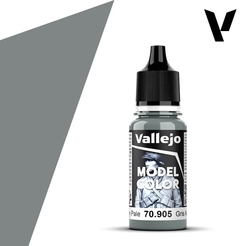 Vallejo Model Color: #178 - Blue Grey Pale - 18 ml Matt Acrylic Paint