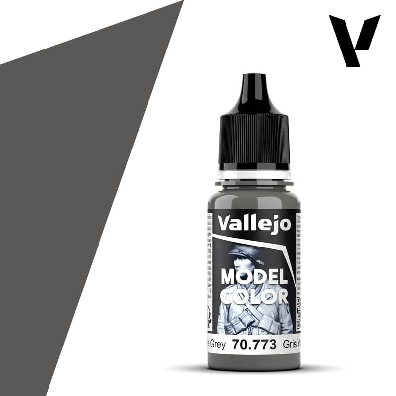 Vallejo Model Color: #183 - Violet Grey - 18 ml Matt Acrylic Paint - Hobbytech Toys