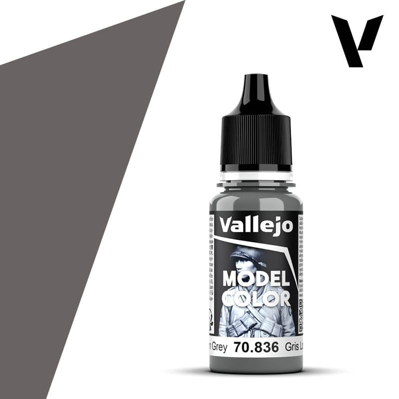 Vallejo Model Color: #186 - London Grey - 18 ml Matt Acrylic Paint