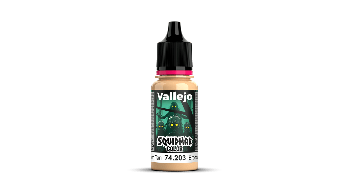 Vallejo Squidmar Colour Northern Tan 74203 18ml paint bottle