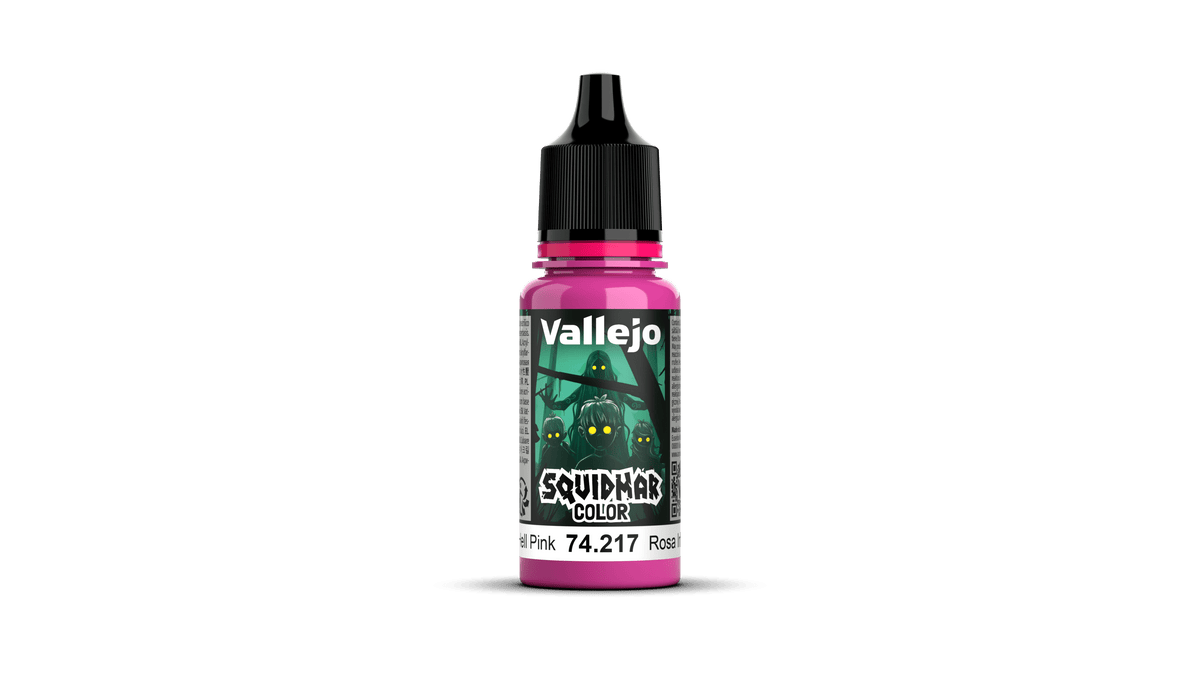 Vallejo Squidmar Colour 217 - Hell Pink - 18ml Acrylic Paint