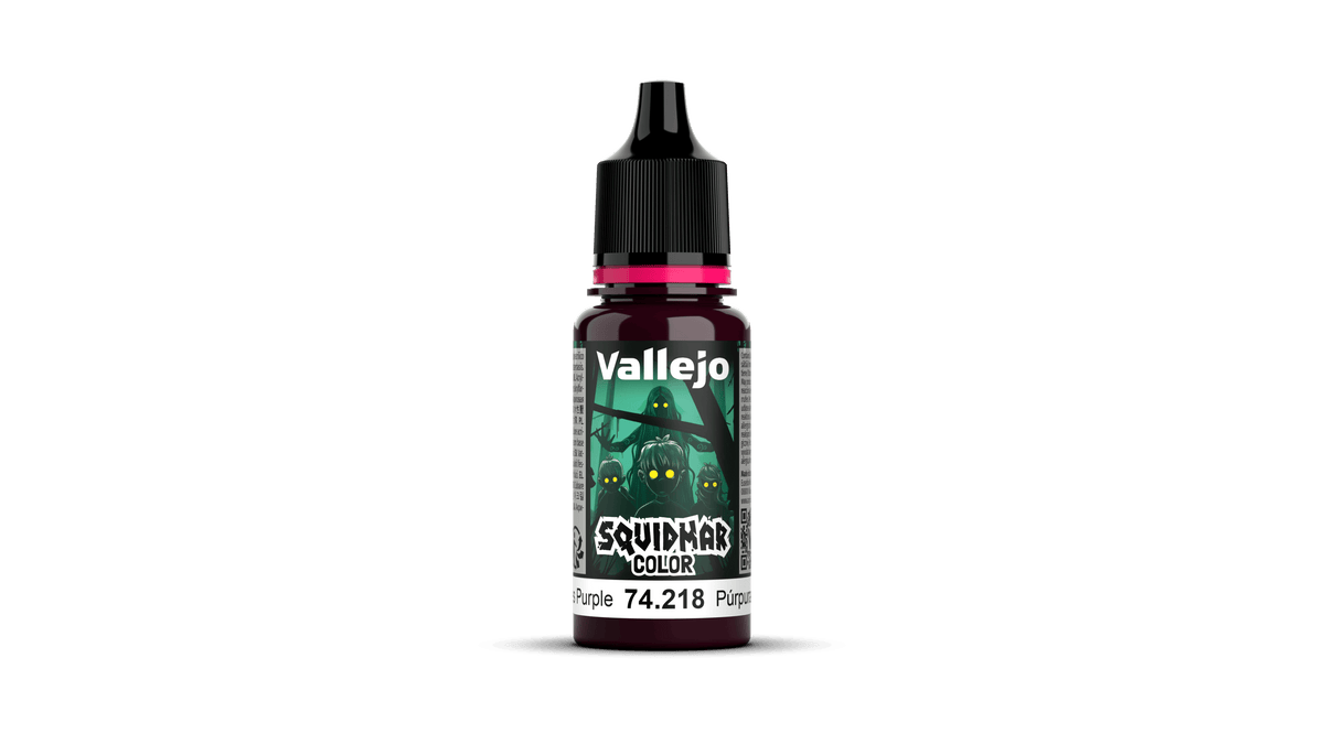 Vallejo Squidmar Colour 218 - Witches Purple - 18ml Acrylic Paint