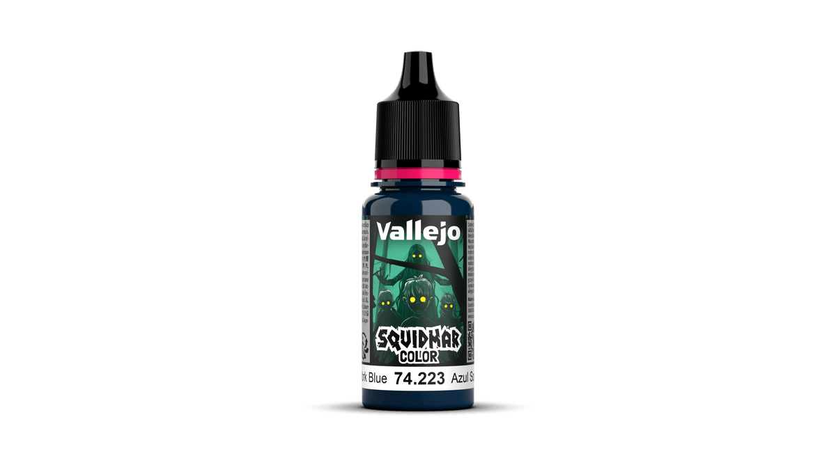 Vallejo Squidmar Colour 223 - Mörk Blue - 18ml Acrylic Paint