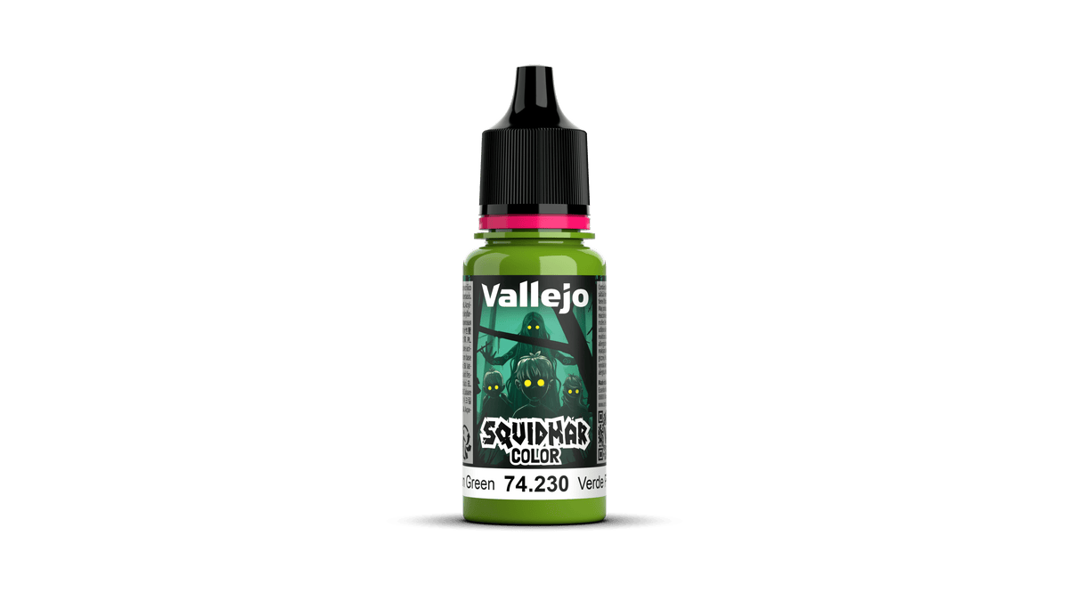 Vallejo Squidmar Colour 230 - Cauldron Green - 18ml Acrylic Paint