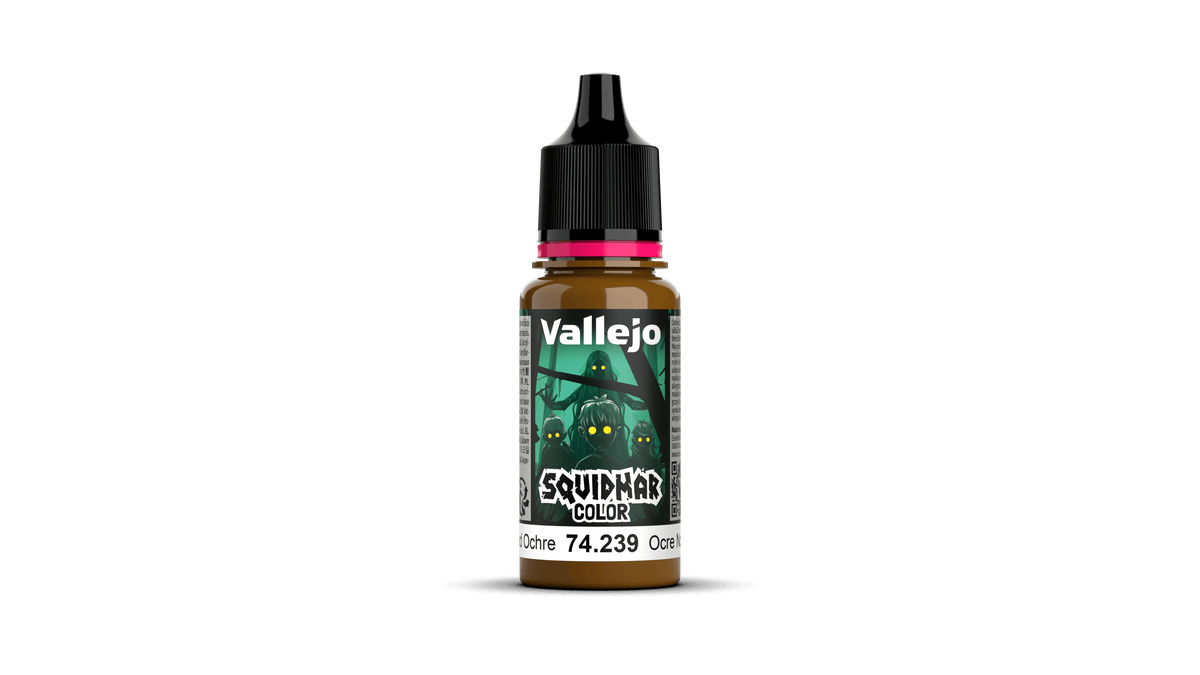 Vallejo Squidmar Colour 239 - Undead Ochre - 18ml Acrylic Paint