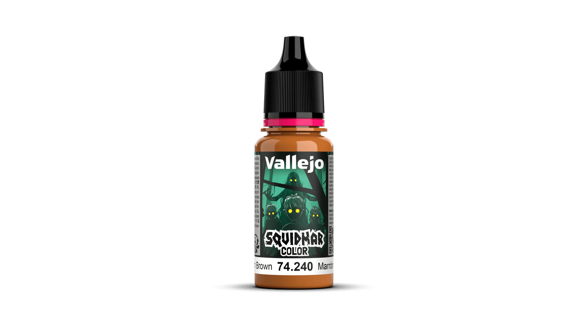 Vallejo Squidmar Colour 240 - RIch Brown - 18ml Acrylic Paint