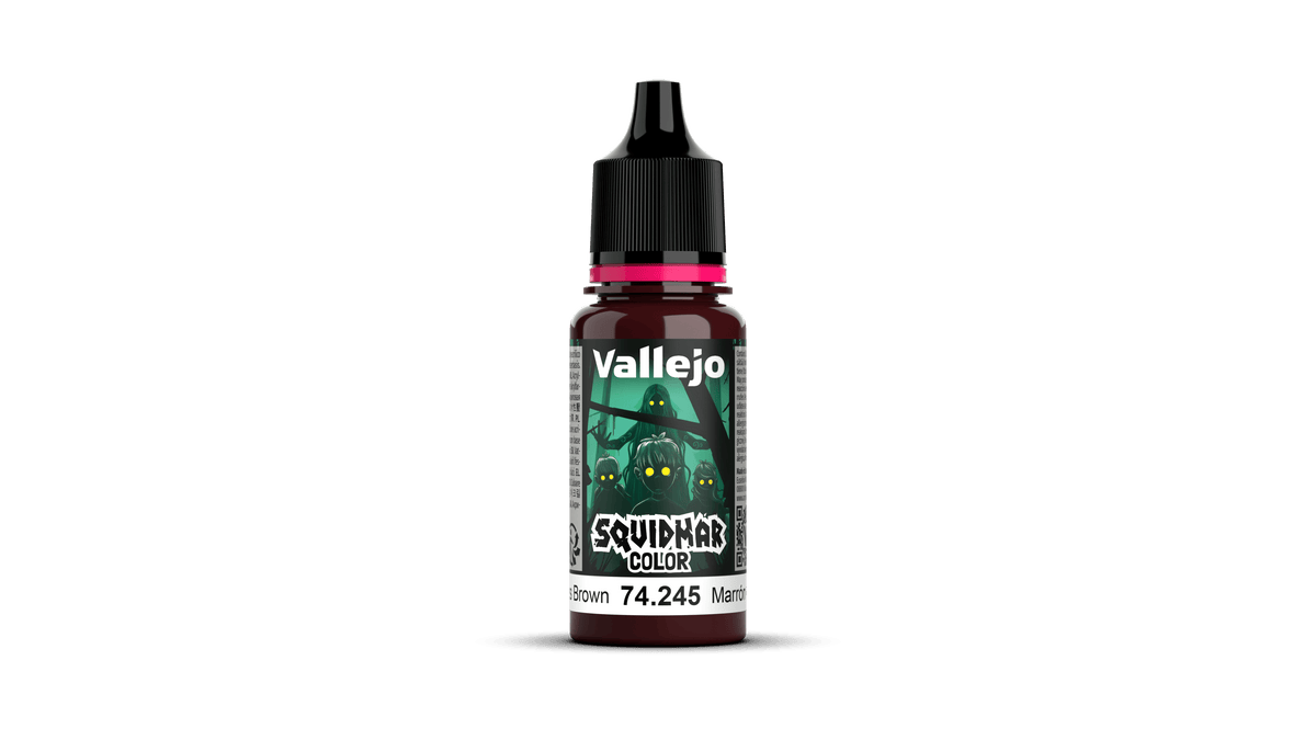 Vallejo Squidmar Colour 245 - Knights Brown - 18ml Acrylic Paint