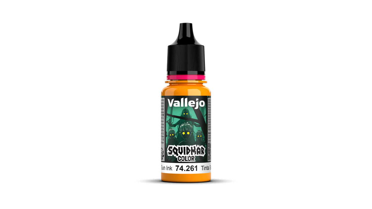 Vallejo Squidmar Colour 261 - Sun Ink - 18ml Acrylic Paint