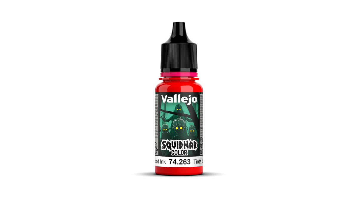 Vallejo Squidmar Colour 263 - Blood Ink - 18ml Acrylic Paint