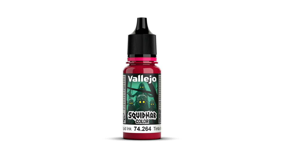 Vallejo Squidmar Colour 264 - Squid Ink - 18ml Acrylic Paint