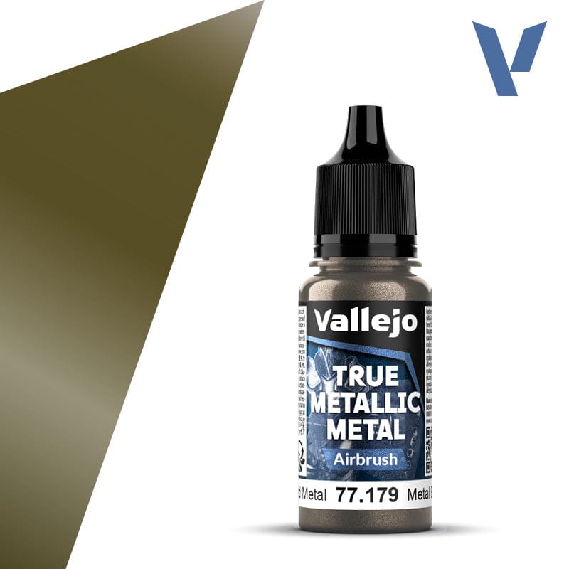 Vallejo True Metallic Metal Airbrush Aged Metal 18 ml