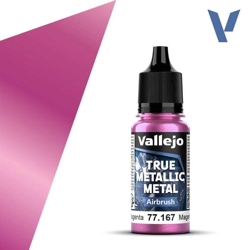 Vallejo True Metallic Metal Airbrush Crimson Magenta 18 ml