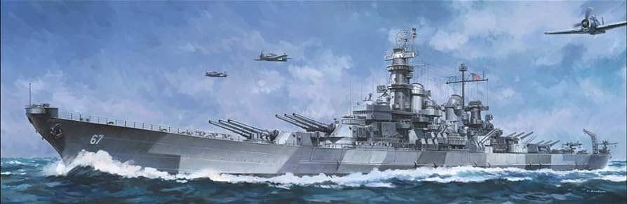 Very Fire 350913 1/350 USS Navy Battleship BB-67 Montana Plastic Model Kit - Hobbytech Toys