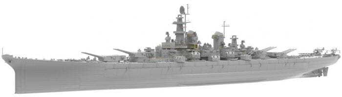 Very Fire 350914DX 1/350 USS Louisiana DX version Plastic Model Kit - Hobbytech Toys