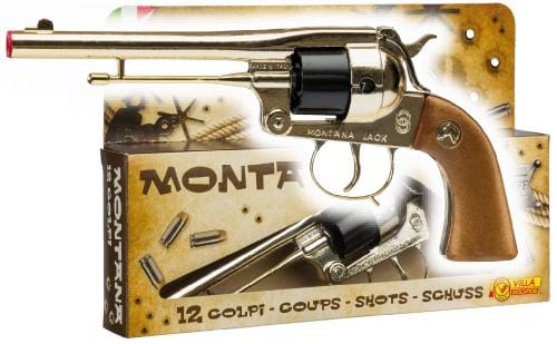 Villa Giocattoli Montana Gold 12 Shot Cap Gun