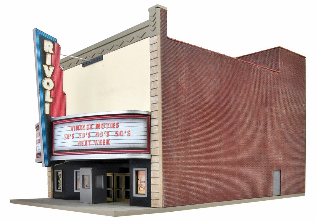 Walthers Cornerstone HO Rivoli Theater Walthers TRAINS - HO/OO SCALE