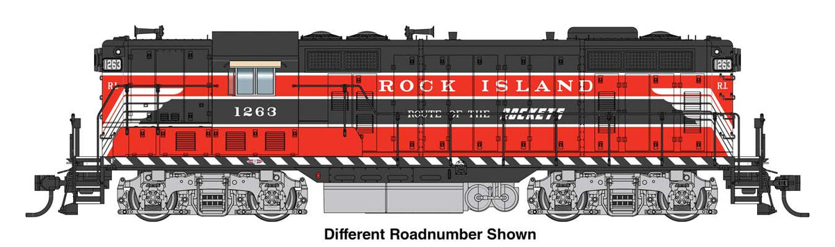 Walthers Proto HO EMD GP7 Rock Island #1284 - 920-42426