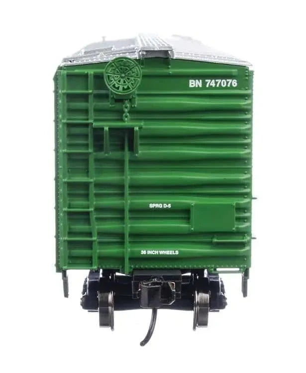 Walthers Mainline HO Scale 50ft AAR Mechanical Refrigerator Car - Burlington Northern 747076 - Hobbytech Toys