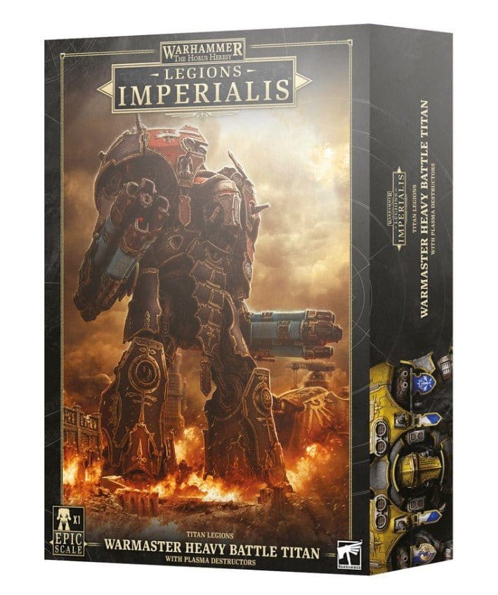 Warhammer 03 - 26 Legions Imperialis: Warmaster Heavy Titan - Hobbytech Toys