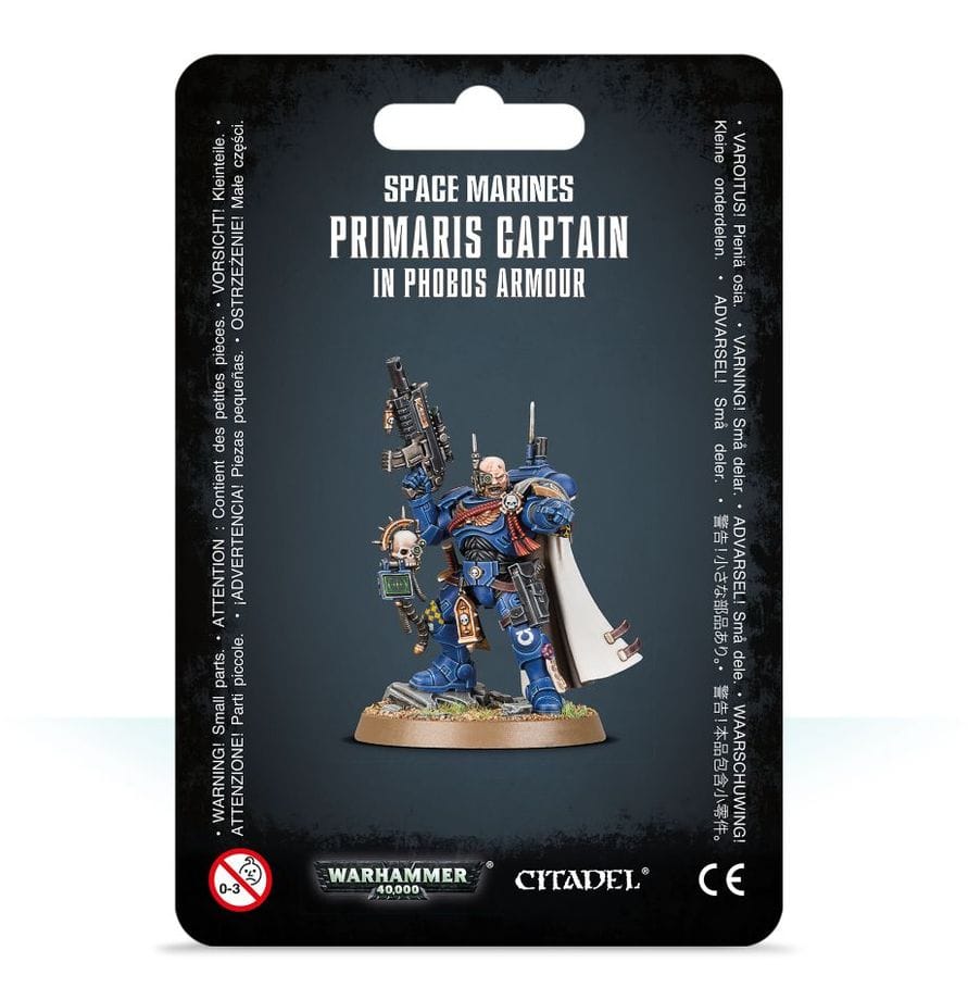 Warhammer 40,000 Space Marines: Captain In Phobos Armour