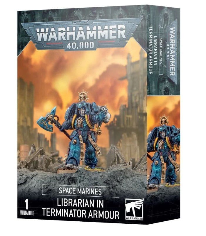 Warhammer 40000: 48 - 06 Space Marine Librarian in Terminator Armour - Hobbytech Toys
