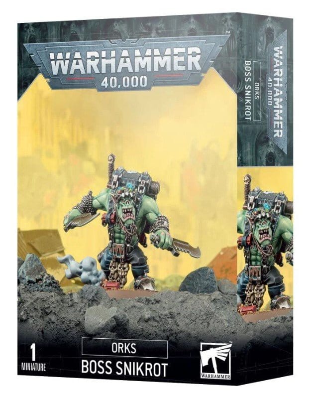 Warhammer 40000: 50 - 42 Orks Boss Snikrot - Hobbytech Toys