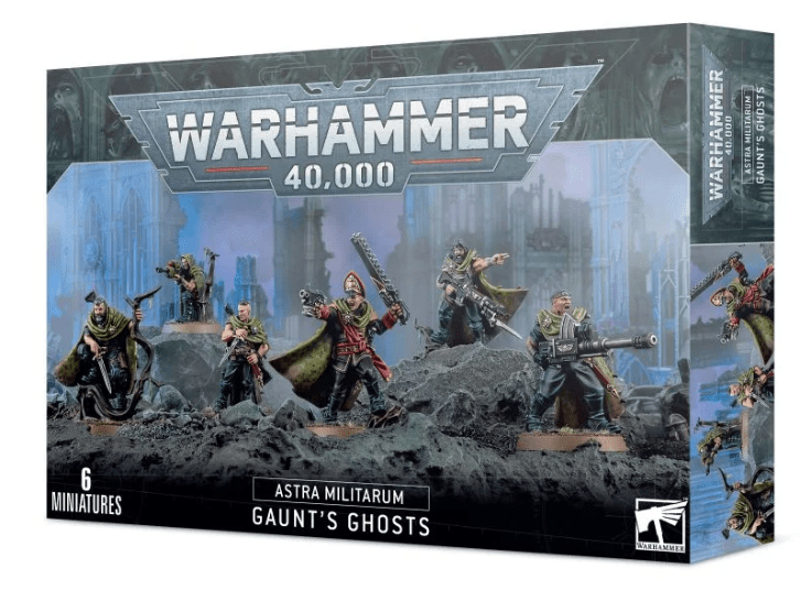 Warhammer 40000: Astra Militarum, Gaunts Ghosts - Hobbytech Toys