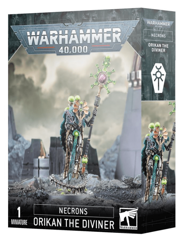 Warhammer 49-67 Necrons: Orikan The Diviner - Hobbytech Toys