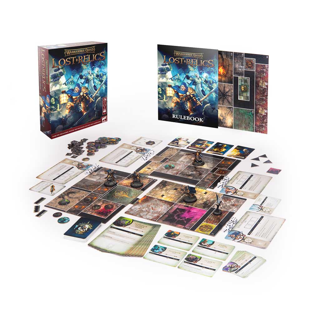 Warhammer Quest Lost Relics Game - Hobbytech Toys