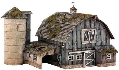 Woodland Scenics HO Kit Rustic Barn