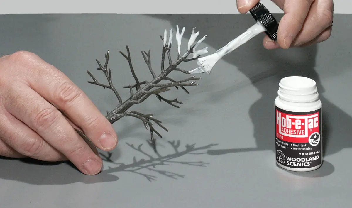 Woodland Scenics S195 Hob-E-Tac Adhesive 2Fl oz Woodland Scenics SUPPLIES