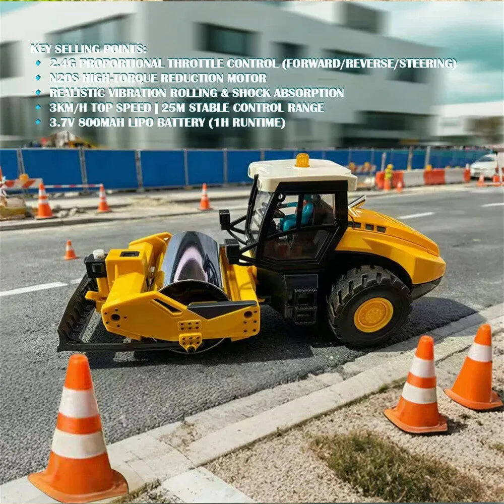 Yi Gong 1/50 RC Road Roller