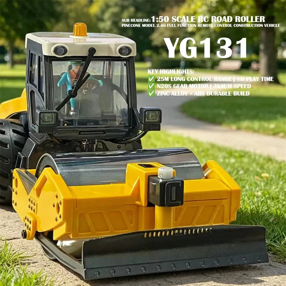 Yi Gong 1/50 RC Road Roller