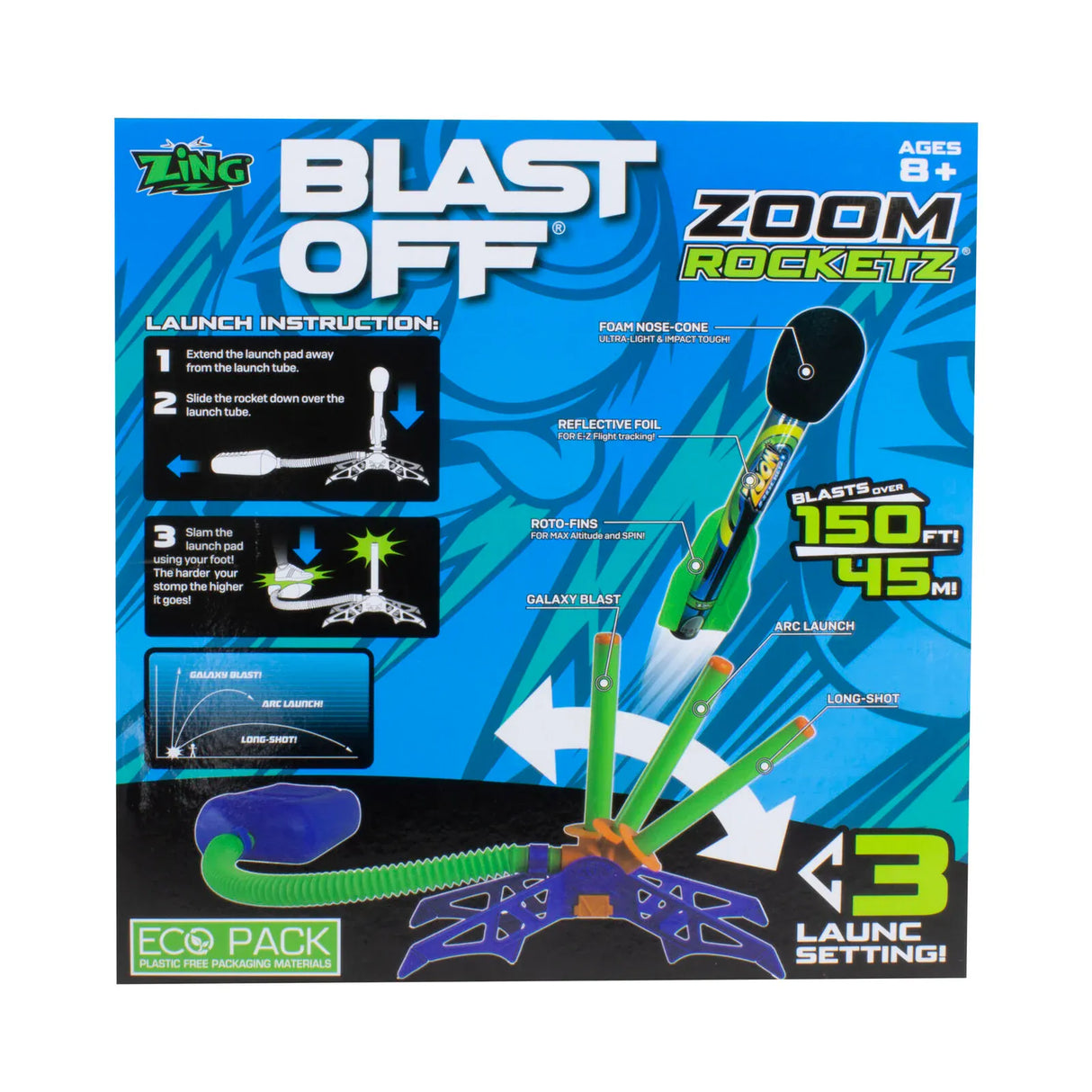 Zing Blast Off Zoom Rocketz